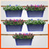 DIA Hanging Metal Pot Holders / Planters for Home / Balcony / Garden | Lavender - Set of 5